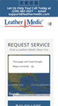 Mobile Screenshot of leathermedic.com