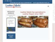 Tablet Screenshot of leathermedic.com